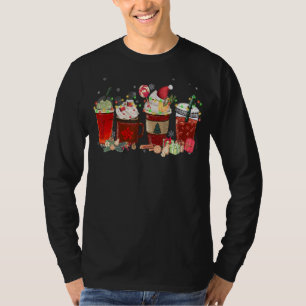 This Is My Coffee Drinking Christmas Pajama Coffe T-Shirt