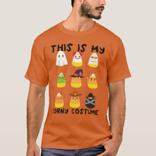 This Is My Corny Costume Halloween Kids Candy Corn T-Shirt