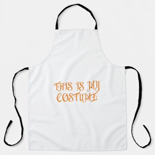 This is my costume  apron