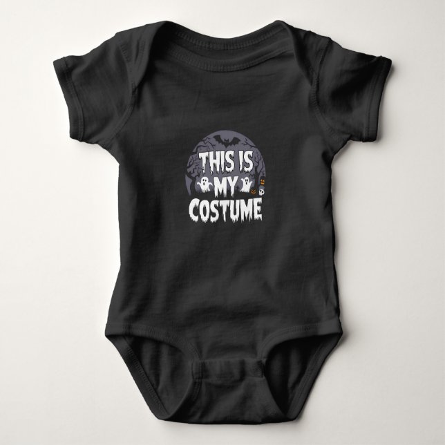 This is my costume Halloween Baby Bodysuit (Front)