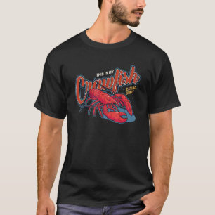 This Is My Crawfish Eating Crawfish Cajun T-Shirt