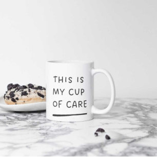 This is my cup of care Modern beautiful Mug