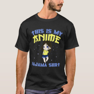 This Is My Cute Kawaii Anime Pajama Teen Girls Boy T-Shirt