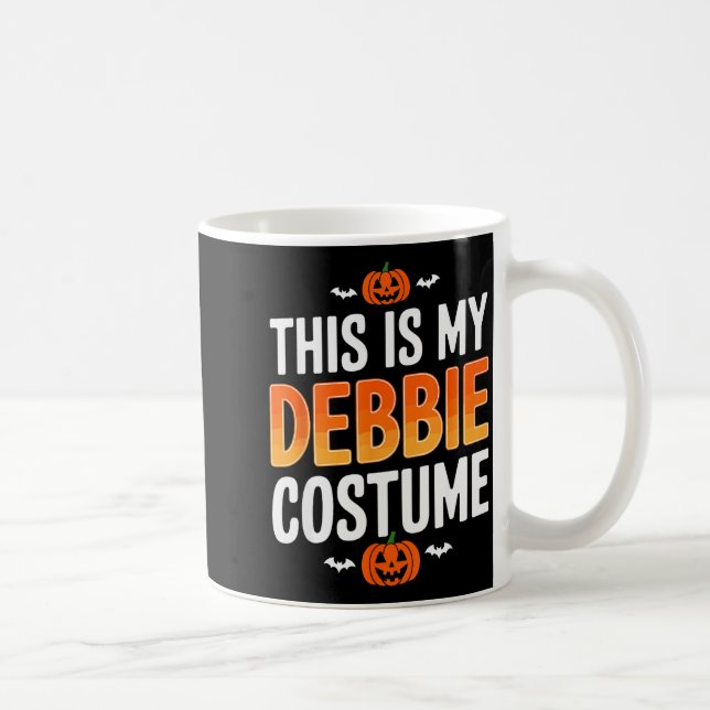 This Is My Debbie Costume Halloween Simple Costume Coffee Mug (Right)