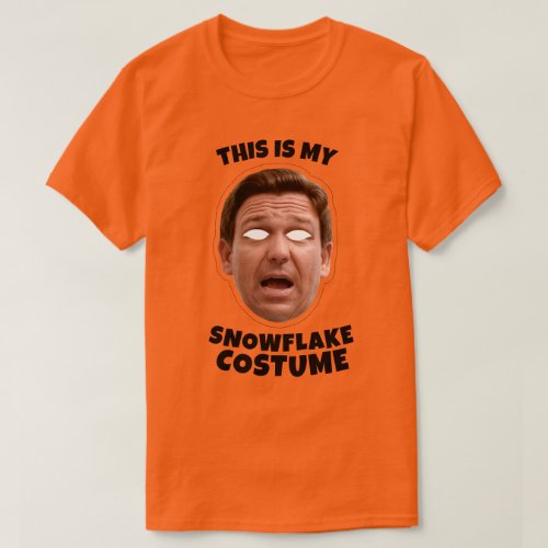 This is my Desantis Snowflake Costume T_Shirt