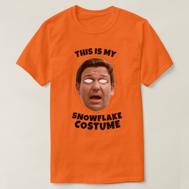 This is my Desantis Snowflake Costume T-Shirt (Design Front)