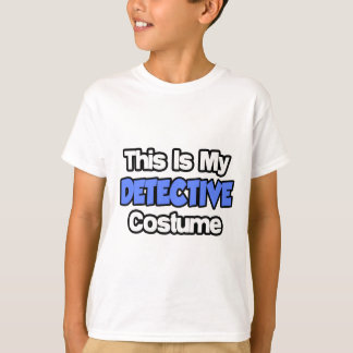 This Is My Detective Costume T-Shirt