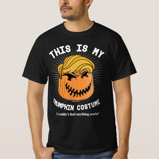 This is my Donald Trumpkin Costume T-Shirt (Front)