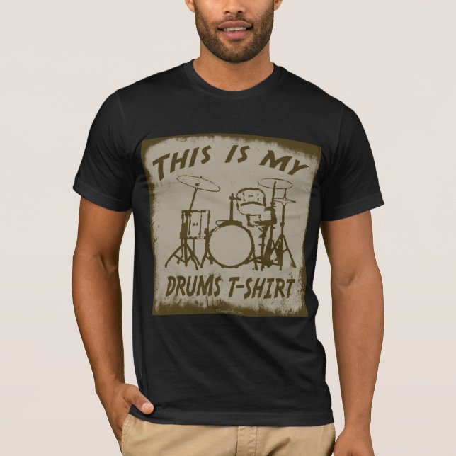 THIS IS MY DRUMS T-SHIRT (Front)