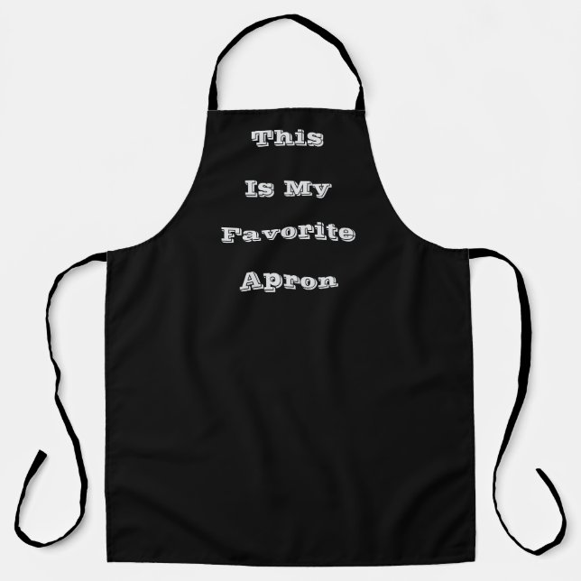 This Is My Favorite Apron  (Front)