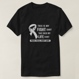 This Is My Fight Lung Cancer Awareness T-Shirt