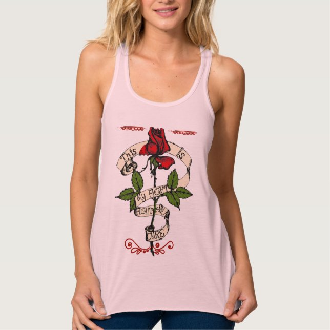 This Is My Fight Tank Top (Front)