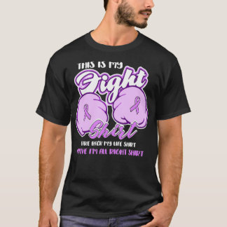 this is my fight testicular cancer tee gift cancer