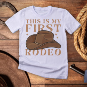 This Is My First Rodeo Funny Bullfighter Saying T-Shirt