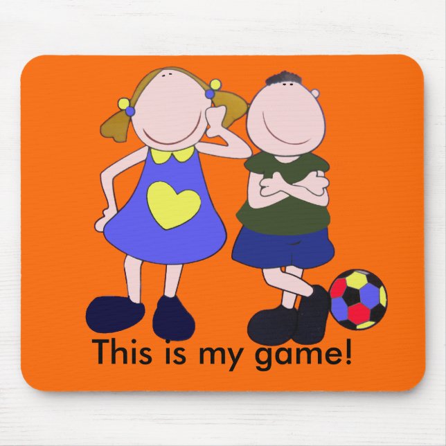 This is my game! mouse pad (Front)