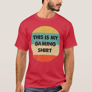 This Is My Gaming girl T-Shirt