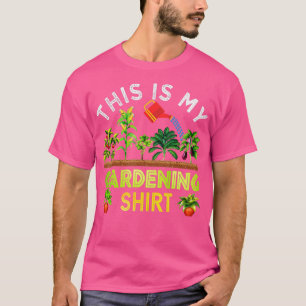 This Is My Gardening Shirt Funny Gardener Gift Pla