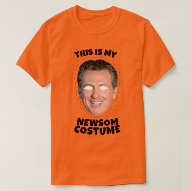 This is my Gavin Newsom Costume T-Shirt (Design Front)