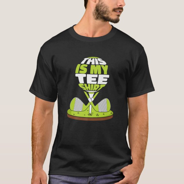 This Is My Golf Clothing Golfer Golfing Legend Gol T-Shirt (Front)