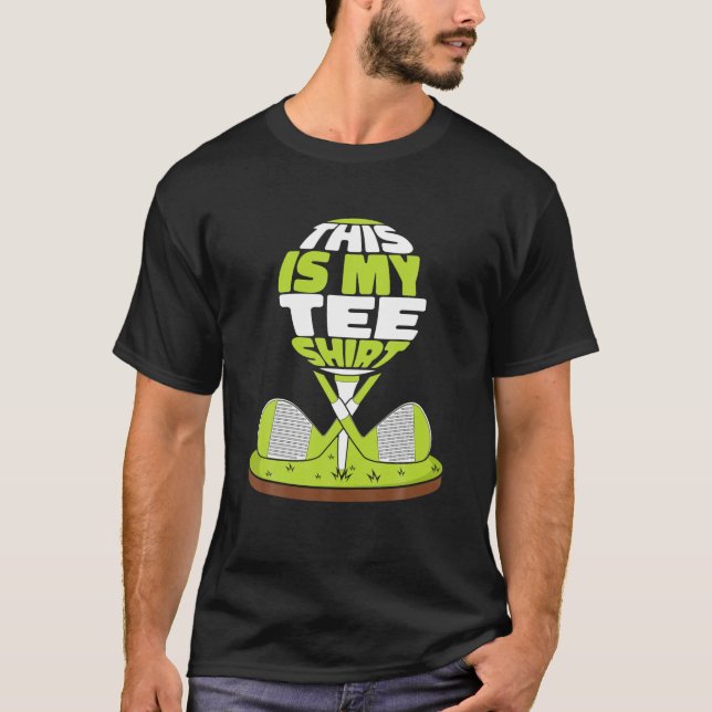 This Is My Golf Clothing Golfer Golfing Legend Gol T-Shirt (Front)