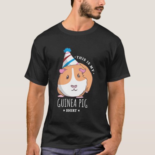 This Is My Guinea Pig Cute Rodent Saying T_Shirt