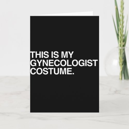 THIS IS MY GYNECOLOGIST USUME CARD
