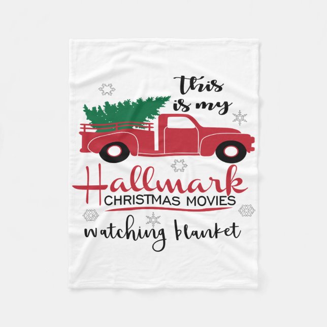 This Is My Hallmark Xmas Movies Watching Blanket (Front)