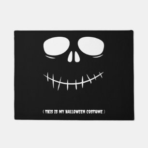 This Is My Halloween Costume Funny Halloween Kids Doormat