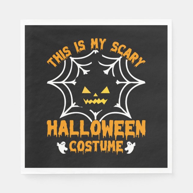 This is my Halloween costume   Keychain Napkins (Front)