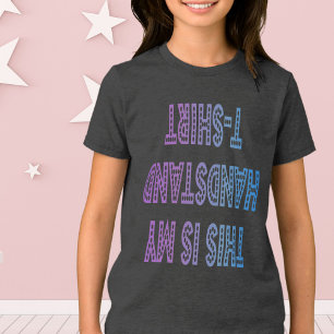 "This is my Handstand T-Shirt" Gymnastics Tee