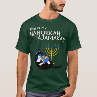 This is My Hanukkah Pajamakah hanukkah funny pajam T-Shirt