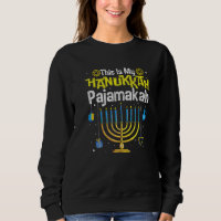 This Is My Hanukkah Pajamakah Menorah Chanukah Paj