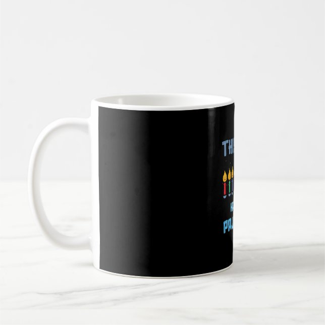 This Is My Hanukkah Pajamakah Menorah Nine Coffee Mug (Left)