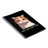 This is my Happy Face Moody Cat Notebook (Right Side)