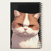 This is my Happy Face Moody Cat Planner (Back)