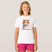 This is my Happy Face Moody Cat T-Shirt (Front Full)