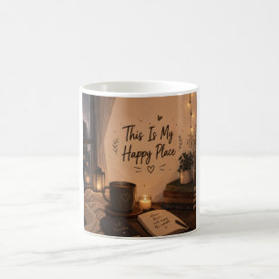 This Is My Happy Place Cute Alien Mug