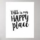 This is my Happy Place Family Home Quote