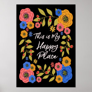 This is My Happy Place Poster
