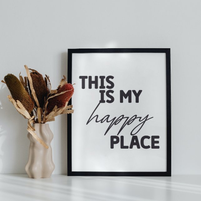 This is My Happy Place Wall Art For Living Room (Creator Uploaded)