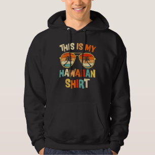 This Is My Hawaiian  Tropical Luau Costume Party H Hoodie