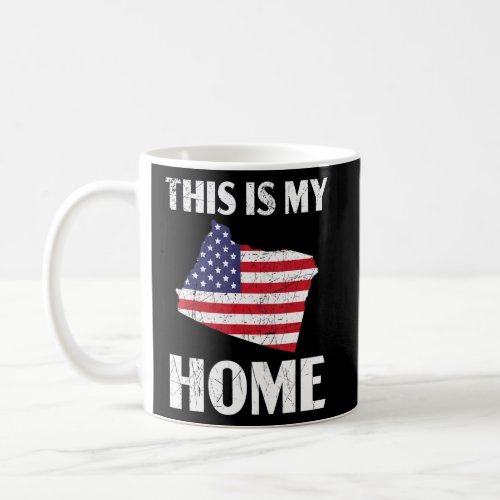 This Is My Home Oregon Usa America Oregonians  Coffee Mug