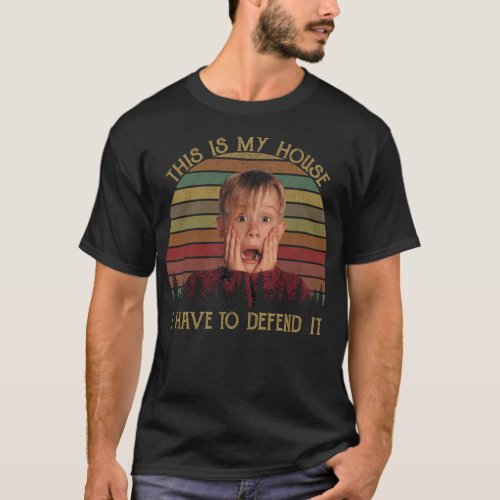 This is my house I have to defend it vintage T_Shirt