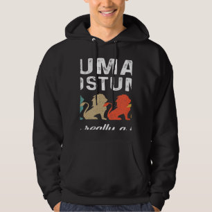 This Is My Human Costume I'm Really A Lion Retro H Hoodie