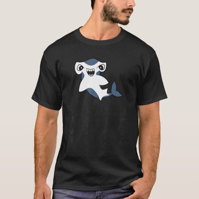 This Is My Human Costume I'm Really A Shark Hammer T-Shirt (Front)