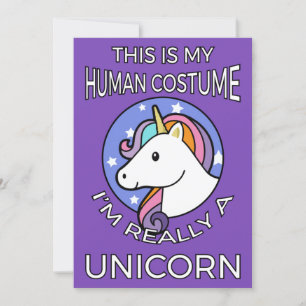 This Is My Human Costume - Unicorn Edition II