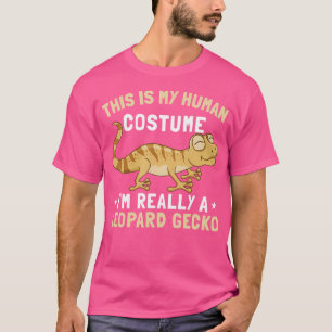 This Is My Human I'M Really A Leopard Gecko T-Shirt