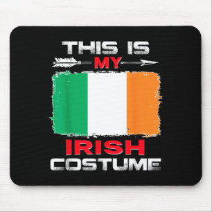 This Is My Irish Costume Ireland Mouse Pad