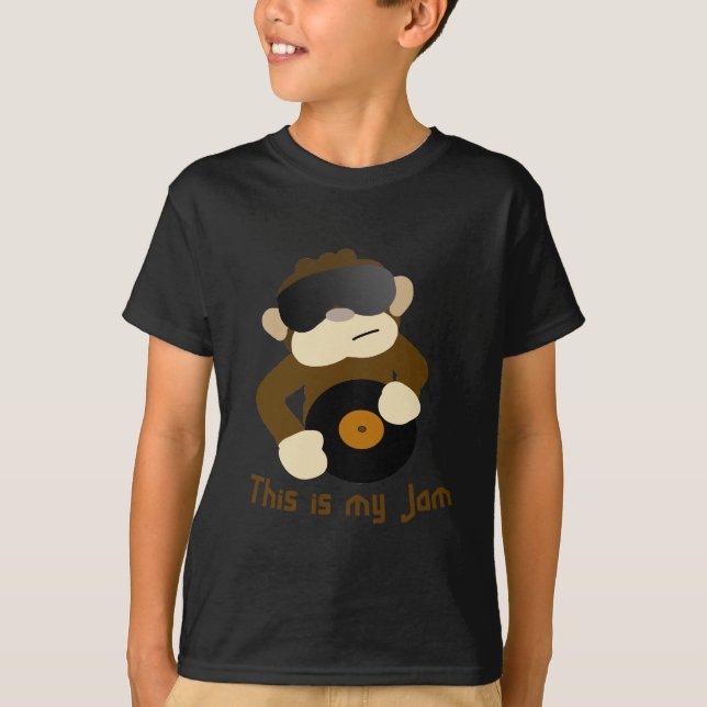 This is my jam, Monkey T-Shirt (Front)