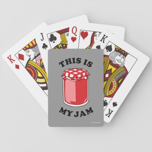 This Is My Jam Poker Cards